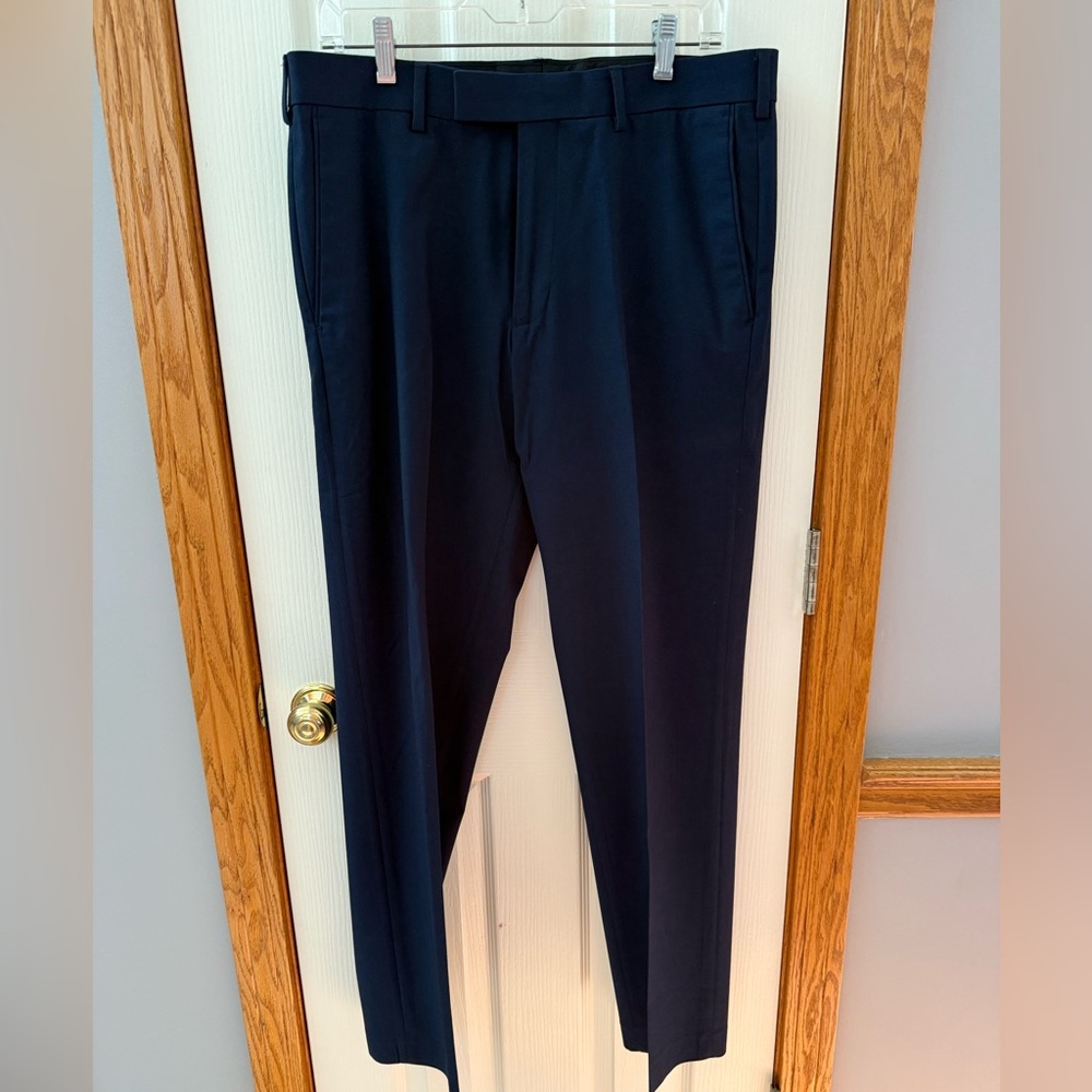 Savane | Size 34x31 | Mens Navy Dress Pants Lightweight Business Casual Work